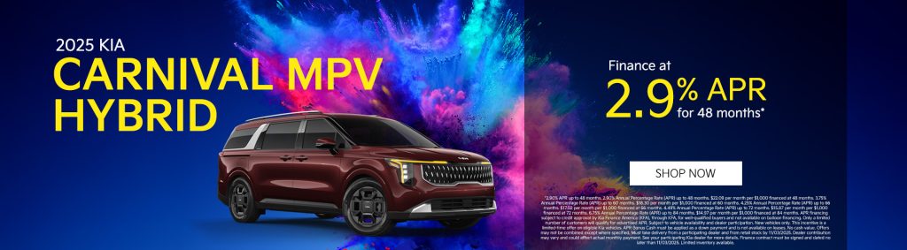 2025 Kia Carnival MPV Hybrid