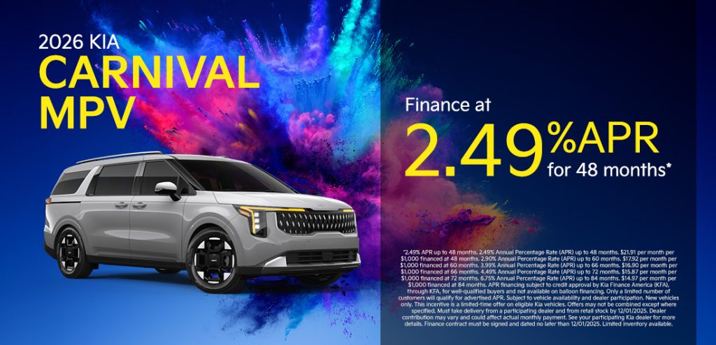 2026 Kia Carnival MPV
