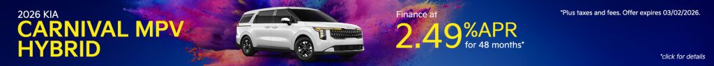 2026 Kia Carnival MPV Hybrid