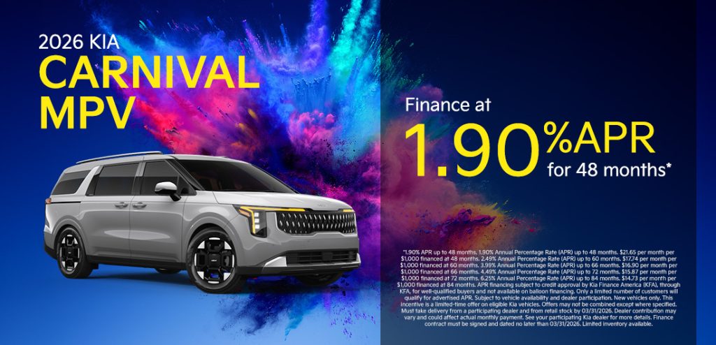 2026 Kia Carnival MPV