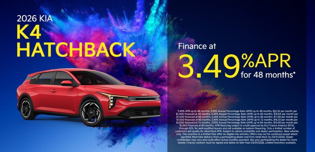 2026 Kia K4 Hatchback