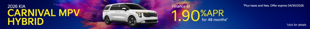 2026 Kia Carnival MPV Hybrid