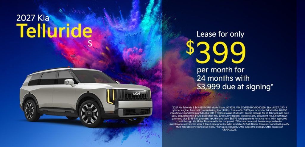 Lease the 2026 Kia Sportage LX for Just $246 Per Month