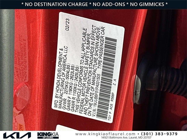 2023 Acura TLX A-Spec Package SH-AWD