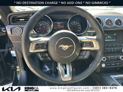 2018 Ford Mustang EcoBoost