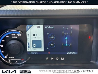 2024 Ford Bronco Outer Banks | Sasquatch Package