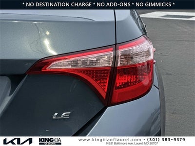 2017 Toyota Corolla L