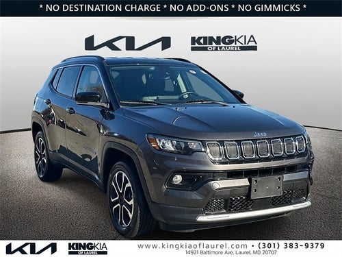 2022 Jeep Compass Limited | 4x4 | 1 Owner Clean Carfax