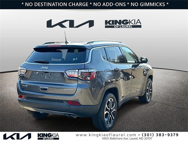 2022 Jeep Compass Limited | 4x4 | 1 Owner Clean Carfax