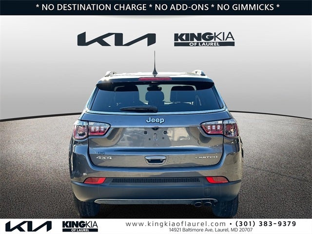 2022 Jeep Compass Limited | 4x4 | 1 Owner Clean Carfax