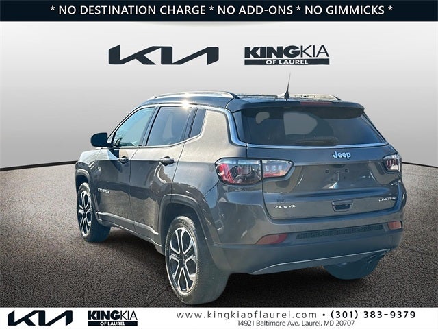 2022 Jeep Compass Limited | 4x4 | 1 Owner Clean Carfax