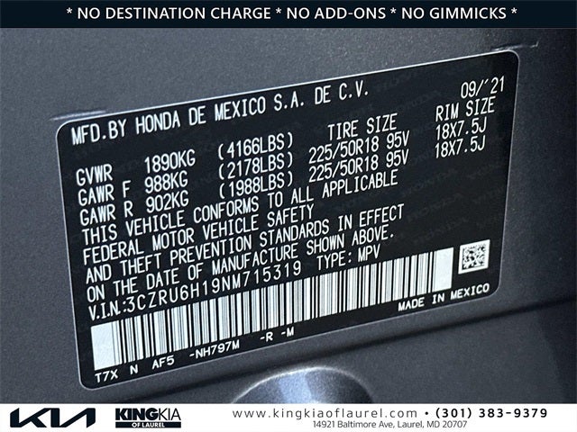 2022 Honda HR-V Sport | AWD