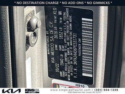 2023 Kia Rio S