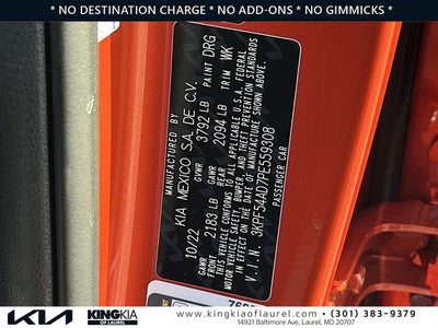 2023 Kia Forte GT-Line