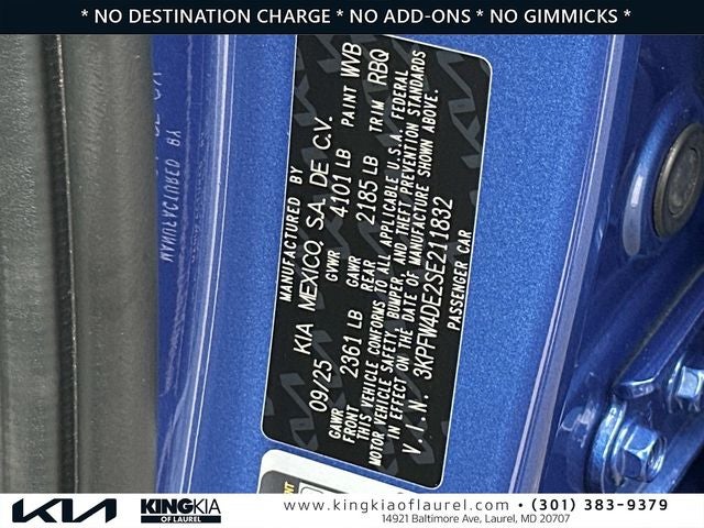 2025 Kia K4 GT-Line