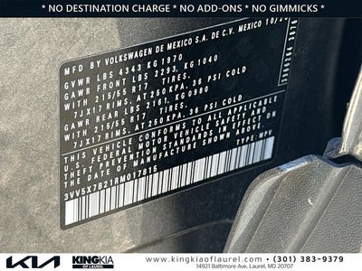 2024 Volkswagen Taos 1.5T S