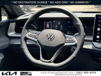2025 Volkswagen Tiguan 2.0T SE R-Line Black