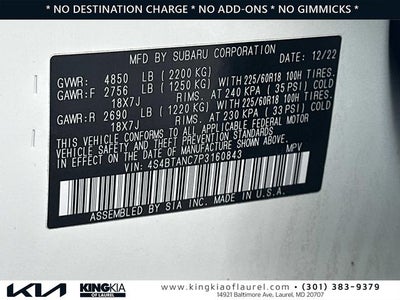 2023 Subaru Outback Limited | Moonroof | Nav