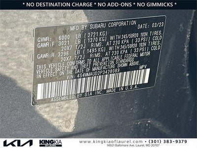 2023 Subaru Ascent Limited