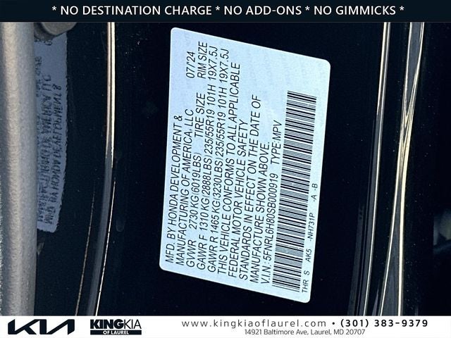 2025 Honda Odyssey Touring | 1 Owner Carfax