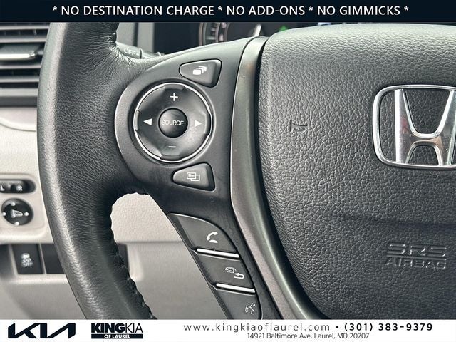 2017 Honda Pilot EX-L w/Rear Entertainment System