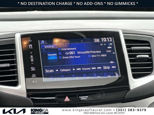 2017 Honda Pilot EX-L w/Rear Entertainment System