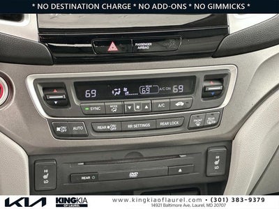 2017 Honda Pilot EX-L w/Rear Entertainment System