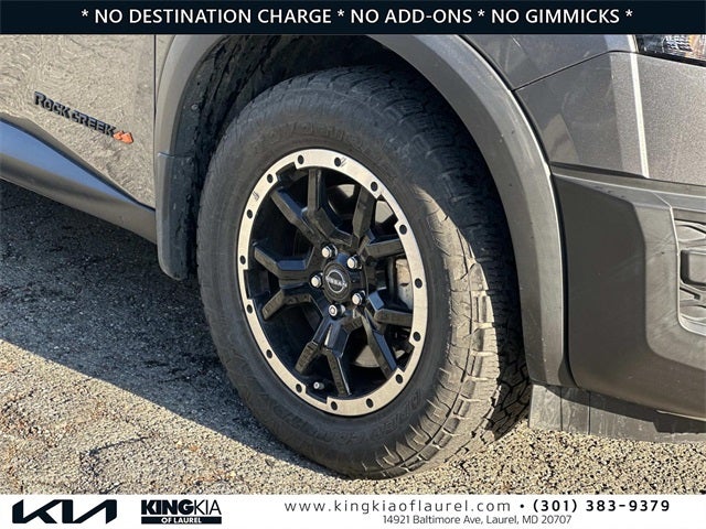 2023 Nissan Pathfinder Rock Creek | 4WD | Clean Carfax