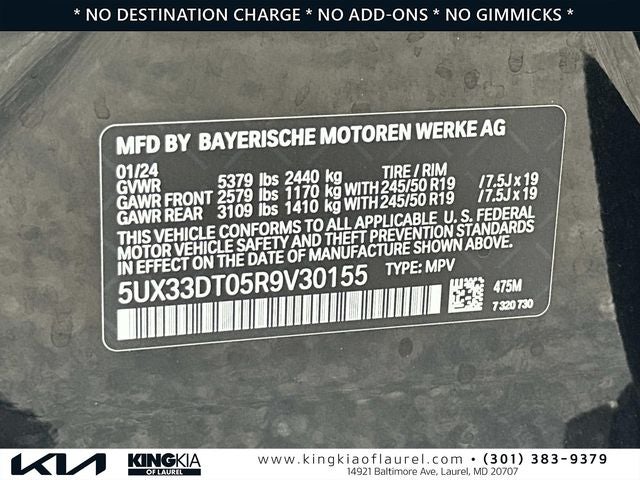 2024 BMW X4 xDrive30i
