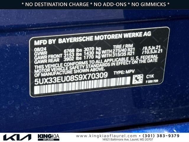 2025 BMW X5 M60i