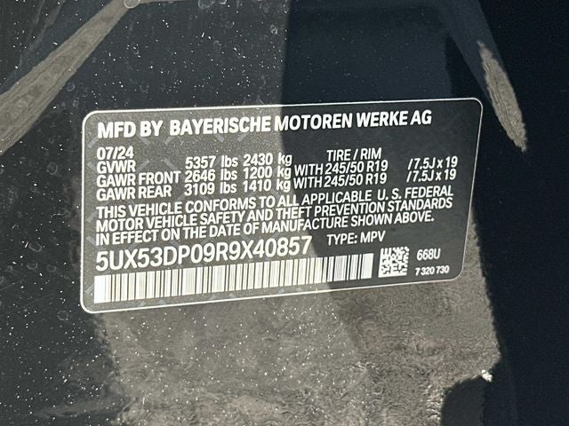 2024 BMW X3 xDrive30i | 1 Owner Carfax