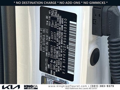 2025 Kia Sportage X-Pro Prestige | Certified