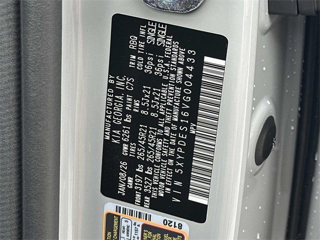 2027 Kia Telluride SX