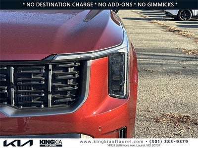 2024 Kia Sorento X-Line SX | AWD | Certified