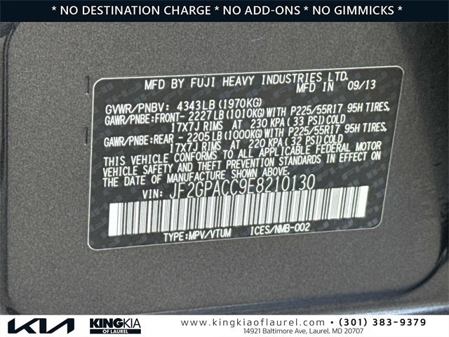 2014 Subaru XV Crosstrek 2.0i Premium | AWD