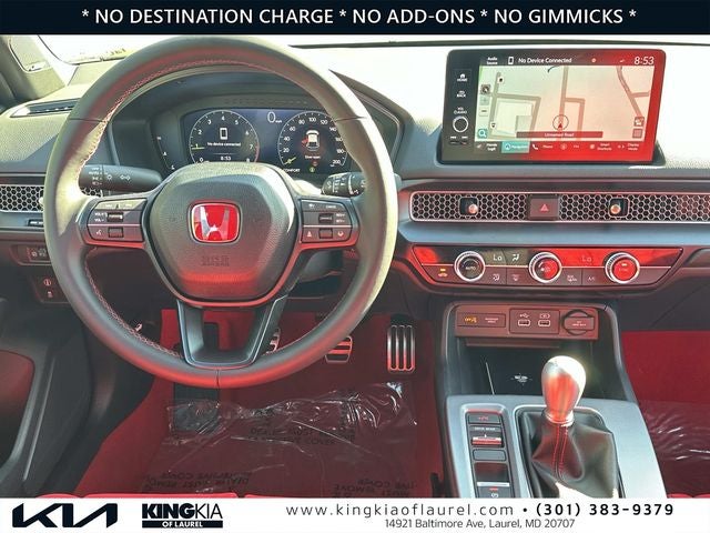 2025 Honda Civic Type R | 6 Speed Manual