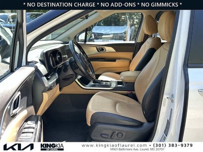 2023 Kia Carnival LX Seat Package