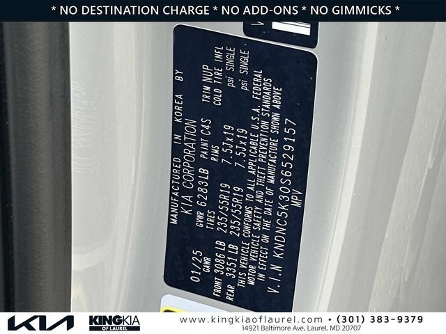 2025 Kia Carnival EX | Certified