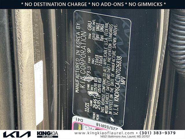 2022 Kia Sportage Nightfall | All Wheel Drive