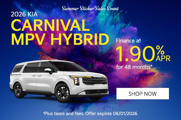2026 Kia Carnival MPV Hybrid