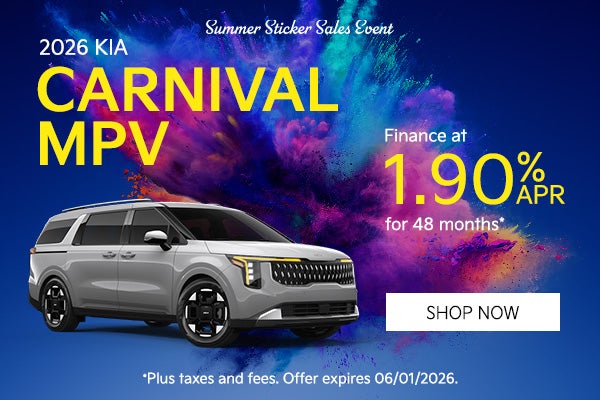 2026 Kia Carnival MPV