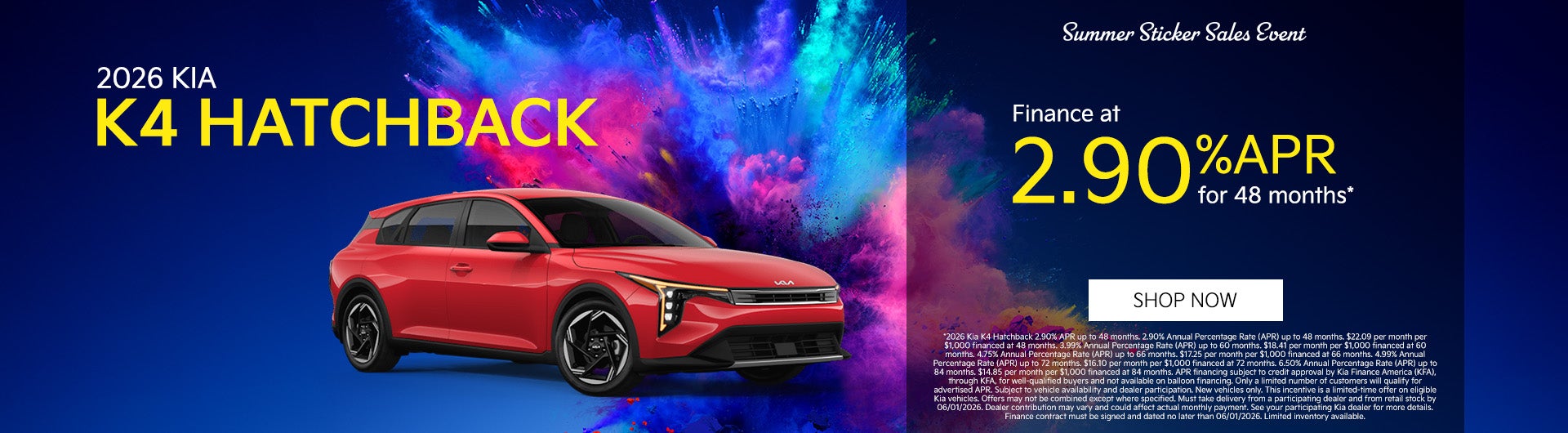 2026 Kia K4 Hatchback