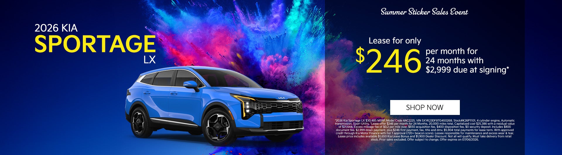 2026 Kia Sportage LX