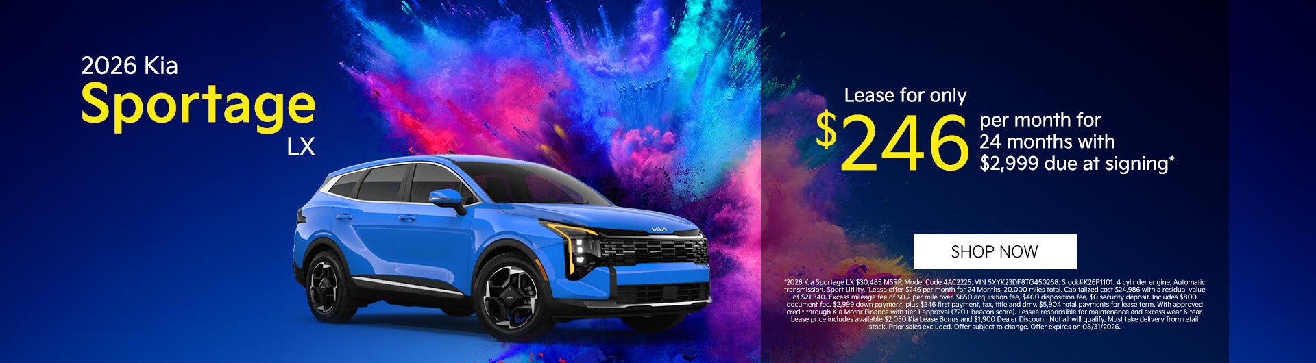 2026 Kia Sportage LX