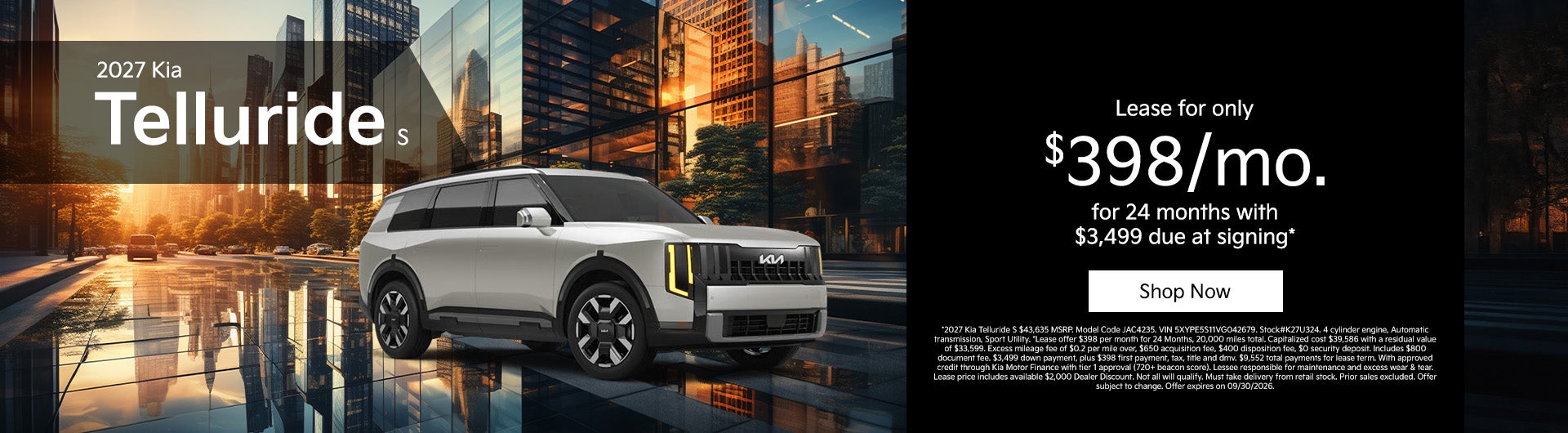 2027 Kia Telluride S