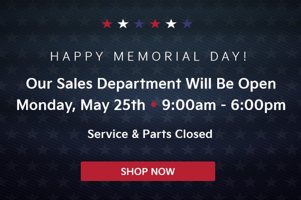 Open Memorial Day